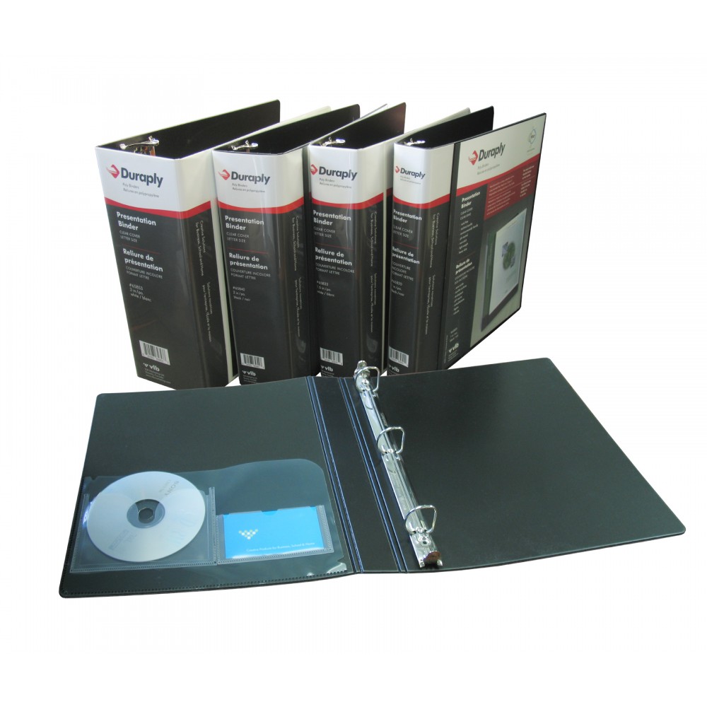 Durable Duraply Poly Presentation Binders
