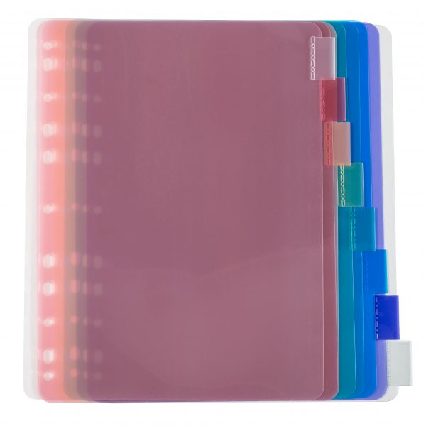 Durable Poly Index Dividers