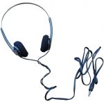 BLACK STEREO HEADPHONE – 10054