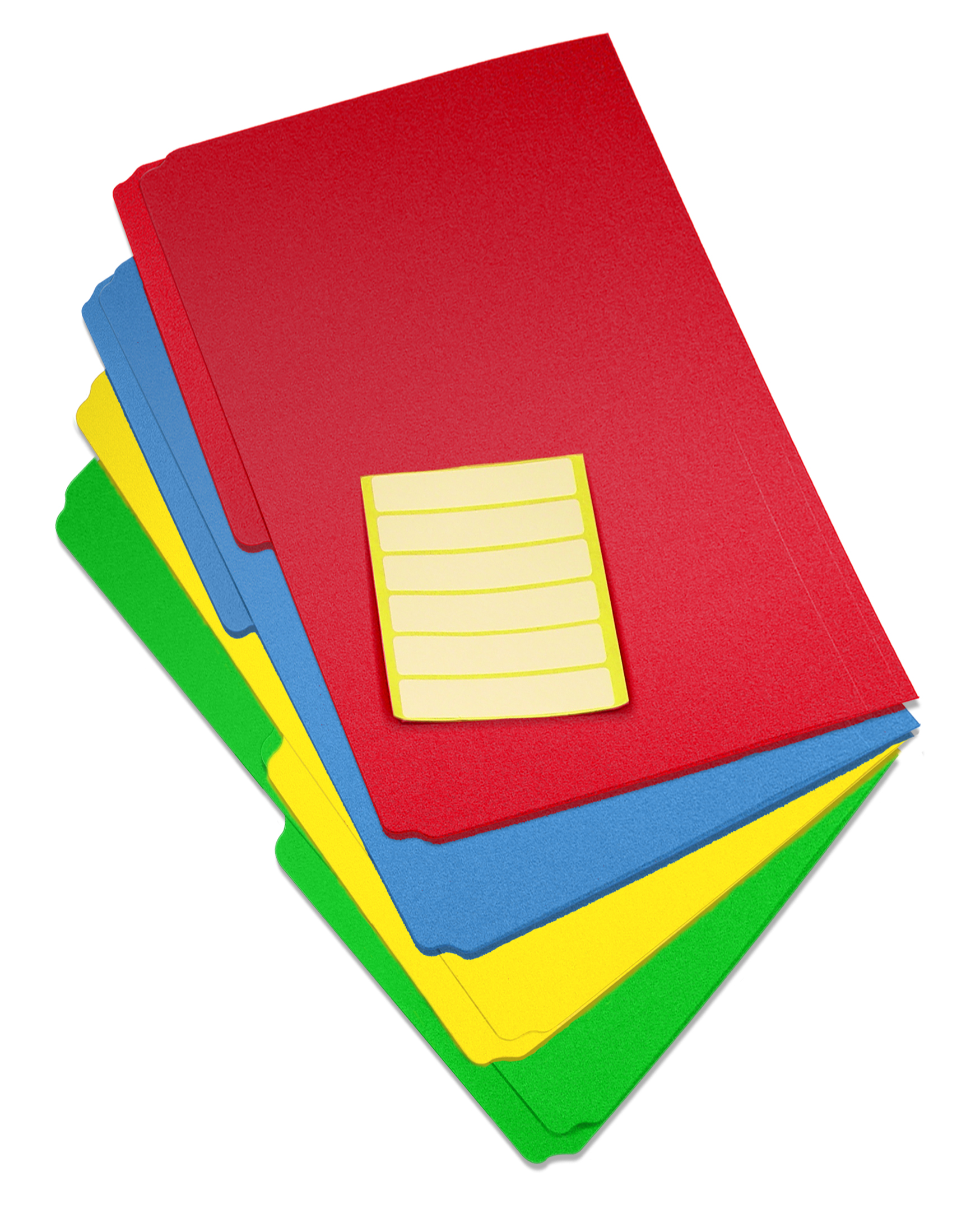 Durable Legal Size Poly File Folders