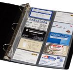 Durable Poly Business Card Holder Refills - 64073