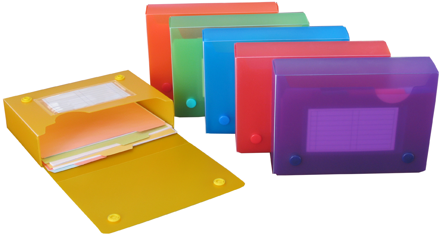 Durable Index Card Cases
