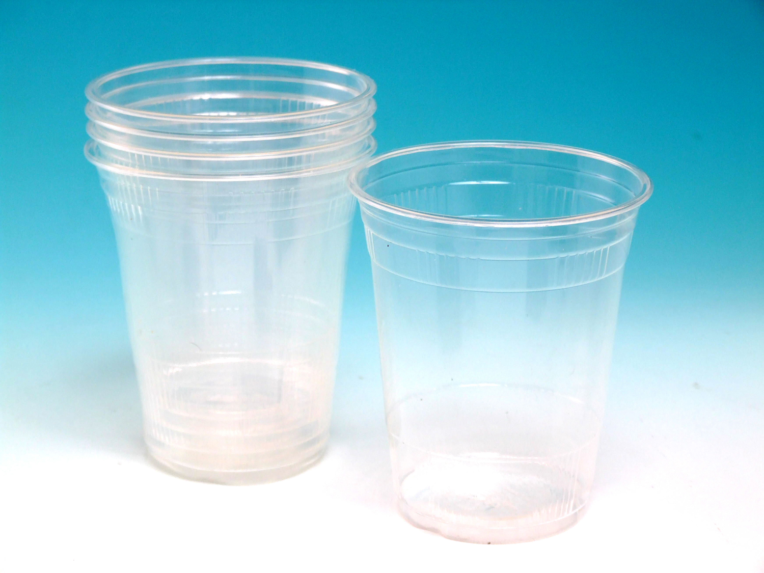 Compostable Clear Plastic Cold Drink Cups